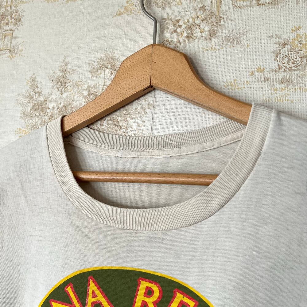 Vintage 80s Banana Republic Cultural Attaché T-Shirt | Safari Graphic | Size M - Picture 4 of 13